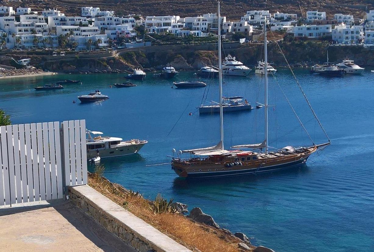 Mykonos Azure Apart otel Psarrou Dış mekan fotoğraf